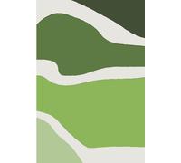 Abstract Jade Sketchbook: Gem Color Inspired Torn Paper and Boho Style Sketch Notebook, Diary, or Daily Journal for Creatives | 6x9 Inches | 50 Pages | Paperback