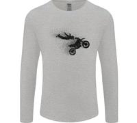 Abstract Pilota di Motocross Dirt Bike Uomo Manica