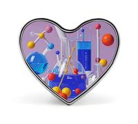 Abstract ScienceIllustration Spilla da bavero delle tribù dei nativi americani - Spille a forma di cuore per accessori da uomo e da donna, spille da bavero in smalto leggero da 1" per zaini, cappelli,