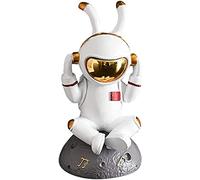 Abstract Space Rabbit Model Sculture Statue Figurine Antizie Collezionamento Ornamento Ornamento Decorazioni per la casa Nordic Resin Crafoglio Ornamenti per uffici Interni Statue (Colore: Tipo A)