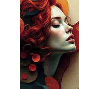 Abstract Vibes Notebook 12 for Women and Girls: Modern Artistic Journal. Vibrant Colors and Organic Shapes. Perfect for Creativity and Gift Giving. Trendy and Inspirational Design.