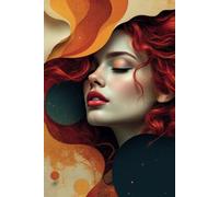 Abstract Vibes Notebook 13 for Women and Girls: Modern Artistic Journal. Vibrant Colors and Organic Shapes. Perfect for Creativity and Gift Giving. Trendy and Inspirational Design.