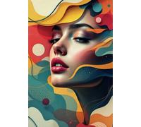 Abstract Vibes Notebook 7 for Women and Girls: Modern Artistic Journal. Vibrant Colors and Organic Shapes. Perfect for Creativity and Gift Giving. Trendy and Inspirational Design.