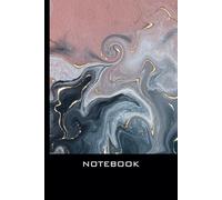 Abstract Watercolor Design01 Paperback Notebook, 6 x 9 Inches, 120 Pages: Versatile Lined Notebook for Writing, Planning, and Creative Notes