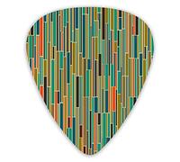 Abstracta De Mediados De Siglo Plettri per chitarra 12 confezioni - Varietà Plettri per chitarra Plettri sottili, medi, pesanti 0 .46/0,71/0,96 mm