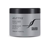 ABStyle - Maschera Antigiallo Silver Capelli Grigi, Bianchi e Decolorati 500ml