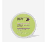 Absurd - Scrub Corpo Bifasico Stronger Than Your Cellulite, 200 ml, Azione Esfoliante, con Glicerina Vegetale, Oligoelementi, Fitocomplessi Iperfermentati, Per Tutti i Tipi di Pelle, Vegan