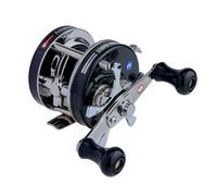 ABU Garcia Ambassadeur 4501 Striper Drag Nero Mano Sinistra Baitcasting Nuovo