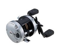 Abu Garcia Ambassadeur® C3 Mulinello Rotondo, Mulinello da Pesca Rotondo, Mulinello Baitcast, Pesca Convenzionale, Unisex, Argento, 5500 | Mano Sinistra