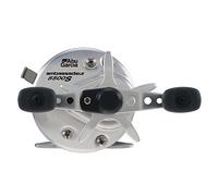 Abu Garcia Ambassadeur S - Mulinello convenzionale, misura 6500 (1292736), 1 cuscinetto a sfera in acciaio inox + 1 cuscinetto a rulli, frizione a stella in materiale sintetico, max 4,9 kg, nero