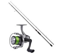 Abu Garcia Barschcombo 2,07m/4-15g+2000er Mulinello + Cavo Intrecciato