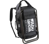 Abu Garcia Base Borsone Nero 1479607 Borsa da Pesca W44xH55xD25cm W/ Sedia New