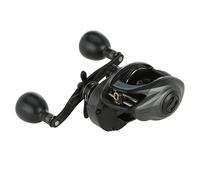 Abu Garcia Beast - Mulinello da baitcasting, a basso profilo, per acqua dolce e salata, rapporto di trasmissione 7,5:1, resistenza in carbonio Power Stack, corpo in alluminio, 3000, mano sinistra