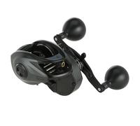 Abu Garcia Beast - Mulinello da baitcasting a basso profilo, per acqua dolce e salata, mulinello da pesca Predator Casting Power Stack, corpo in alluminio, rapporto di trasmissione 6,2:1, 4000, mano