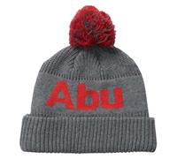 Abu Garcia Berretto Bubble | Cappello da Pesca Aderente e Caldo per la Pesca, la Nautica, l'escursionismo, Il Campeggio e l'uso Quotidiano | Ricamo con Abu o | Rosso Grigio