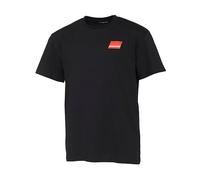 Abu Garcia Classic Flag Logo Maglietta a Maniche Corte - Maglietta da Pesca in Cotone 100%| S