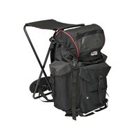 Abu Garcia Deluxe con sedia incorporata Zaino da pesca - Zaino resistente e idrorepellente per pescatori e amanti dell'aria aperta