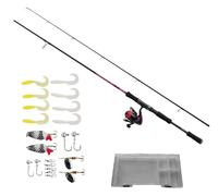 Abu Garcia Fast Attack 2,10m 3-15g Trout Combo Set 2 Parti Rosso