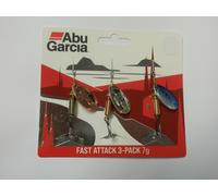 Abu Garcia Fast Attack LF Spinner Set 3pk Tutte Le Misure Articoli Da Pesca