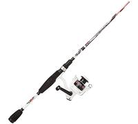 Abu Garcia Iaconelli, Set di canne e mulinelli Unisex Adulto, Bianco/Rosso, 2.13 m |5-20g