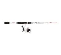 Abu Garcia Iaconelli, Set di canne e mulinelli Unisex Adulto, Bianco/Rosso, 1.83 m |3-15g