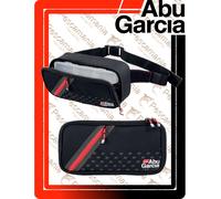 Abu Garcia Marsupio Unisex-Adulti, Nero, Grigio, Rosso, S