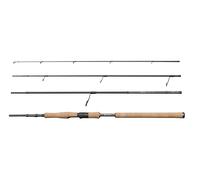 Abu Garcia Mörrum Canna da spinning | Fusto in carbonio 36T con resina nano | Design da viaggio in 4 pezzi | Pesca predatoria in acqua dolce per lucci, lucioperca e muskie | 3,35 m, 10-35 g