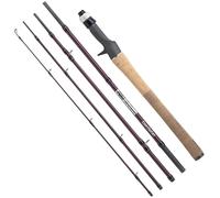 Abu Garcia Pack Rod Bait Zoom Safari ZMSC-665M 198Cm 6.6Ft-M 1546347 RosaViola