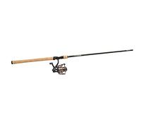 ABU GARCIA PRO Max - Canna da Pesca con Mulinello, Uomo, Medium Heavy Spinning Rod And Reel Combo - 2 Pezzi 15-45 g, 649-1445917, Nero/Oro., 7 ft/6-Inch