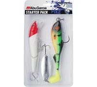 Abu Garcia Starter Pack Perch, - Disponibili nelle versioni per pesce persico, Luccio, Trota e lucioperca per pescatori principianti o intermedi, Componenti selezionati dagli esperti di Abu Garcia