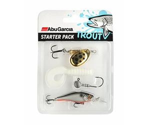 Abu Garcia Starter Pack Perch, - Disponibili nelle versioni per pesce persico, Luccio, Trota e lucioperca per pescatori principianti o intermedi, Componenti selezionati dagli esperti di Abu Garcia