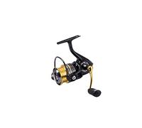 Abu Garcia Superior 2000S - Mulinello da spinning, per pesca predatore, luccio, pesce persico, luccioperca, trota, unisex, nero/oro