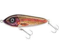 Abu Garcia Svartzonker Mcjerk - Esca dura di tipo Jerkbait per la pesca dei carnieri, lucchetto, persico e lucioperca, pittura a mano molto realistica