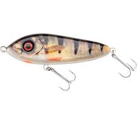 Abu Garcia Svartzonker Mcjerk - Esca dura di tipo Jerkbait per la pesca dei carnieri, lucchetto, persico e lucioperca, pittura a mano molto realistica