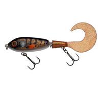 Abu Garcia Svartzonker McMio esca da pesca - Jerkbait galleggiante per predatori d'acqua dolce - ottimale per lucci, muschi, lucioperca e persici - Design realistico 3D, Motoroil Burbot 18 cm