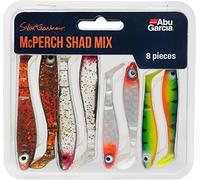 Abu Garcia Svartzonker Mcperch Shad, Bait in plastica Morbida Unisex Adulto, Assorted, Varied
