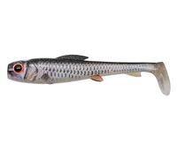 Abu Garcia Svartzonker McPike - Esca premium per la pesca al luccio d'acqua dolce con disco cambiabile Smack! Disc, lucioperca e pesci predatori - UV Black Back Shad 21 cm