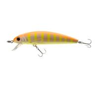 Abu Garcia Tormentor Esca galleggiante - Disponibile in diverse misure, ottimale per trote, persici, lucci, lucioperca, spigole e salmoni, azione seducente con colori vivaci, arancione/giallo 9 cm