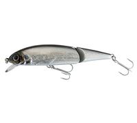 Abu Garcia Tormentor Jointed Esca galleggiante - Disponibile in più misure, ottimale per i predatori d'acqua dolce come trote, lucci, bass, lucioperca e salmoni, azione realistica, nero/blu 11 cm