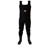 Abu Garcia Trampolieri da pesca in neoprene - Trampolieri impermeabili con stivali incorporati e suole in feltro per la massima aderenza - isolati e resistenti per le attività all'aperto, M 42/43