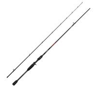 Abu Garcia Vendetta, Canna da pesca Baitcasting, canna da pesca predator, ad azione rapida, in carbonio, guide anti-groviglio, mulinello in carbonio completo, leggera e sensibile, 2,44 m, 30-100 g
