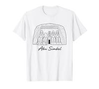 Abu Simbel Egitto Ramesse Templi Nubia Assuan Faraone Maglietta