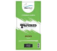 AbuAdiyat pesca CYPRINUS CARPIO Fusione Mono Conico Shock Leader Marrone (9metri X 5 pezzi) (BROWN, 4,5-15,9 kg (0.28-0,45 mm))
