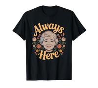 Abuela Flower Spirit Always Here Ancestor Memorial Grandma Maglietta