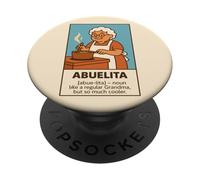 Abuelita Abue Lita sostantivo come una nonna così tanto più cool PopSockets PopGrip Adesivo