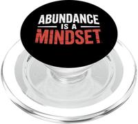 Abundance Is A Mindset Wealth Growth Positivity - PopSockets PopGrip per MagSafe