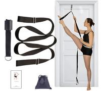 Cinturino per Esercizi Yoga, Balletto Banda Elastica per Gambe, Flessibilità e Stretching Leg Strap Porta Barella, Cintura Practice per Flessibilità Pose, per Danza, Ginnastica, Casa o Palestra