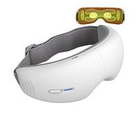 ABUNRO Massaggiatore per occhi con calore, massaggiatore per terapia degli occhi con compressione, vibrazione, musica Bluetooth, allevia l'affaticamento degli occhi, occhiaie, borse secche, migliora