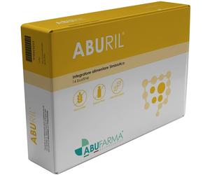 ABURIL integratore per la salute dell' intestino 14 buste