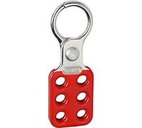 ABUS 003028 - H751 Aspa de control de aluminio antiestático rojo resistente a la corrosión 112x40 mm